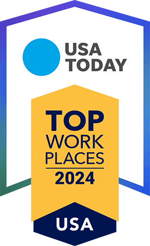 USA Today Top Workplaces 2024 USA award badge